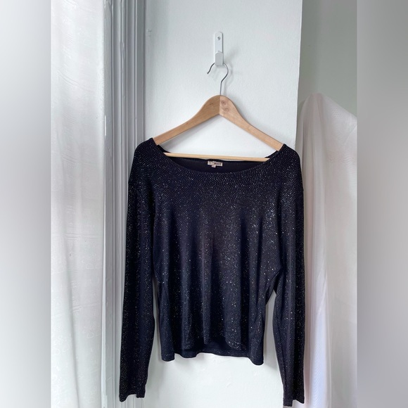 Sparkling • sparkle long sleeve top - L - Picture 5 of 6